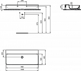 Раковина Ideal Standard Conca 100 см T383701 фото 5