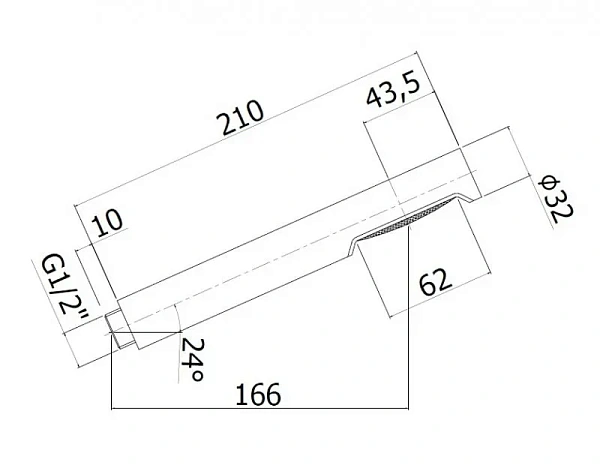 Душевая лейка трехрежимный CEZARES CZR-B-D1F-BIO фото 2