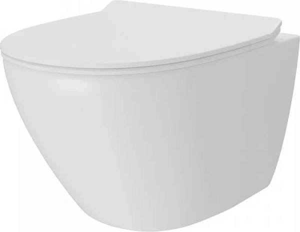 Унитаз Paomo Milana Pro Vortex PO-40112 подвесной безободковый с микролифтом фото 8
