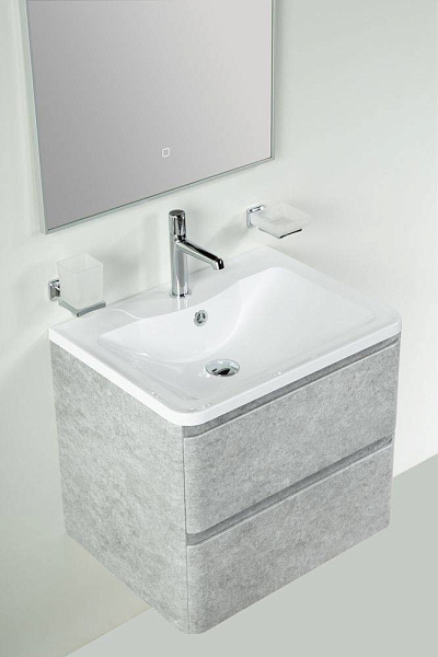Тумба с раковиной BelBagno Albano 60 подвесная фото 13