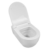 Унитаз Azario 87565 подвесной безободковый с сиденьем микролифт фото 2