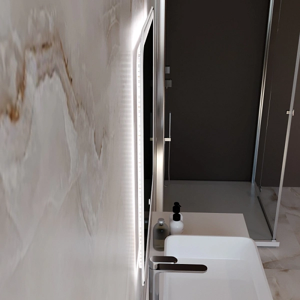 Зеркало Mixline Стив-Лайт 68,50x70 4630104806961 с подсветкой фото 4