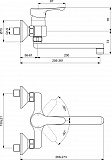 Смеситель Ideal Standard Alpha BC661AA для кухонной мойки фото 2