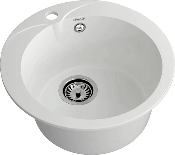 Мойка для кухни GranFest Rondo R-480 иней фото 1