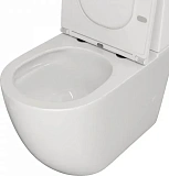 Унитаз-компакт Paomo Milana Vortex PO-40115 напольный безободковый с микролифтом фото 2