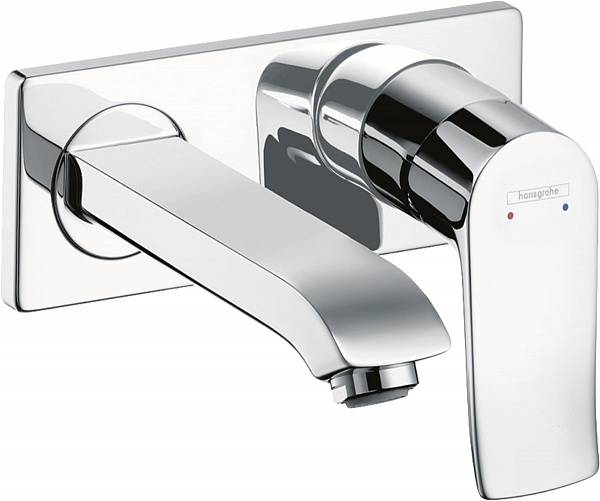 Смеситель Hansgrohe Metris LowFlow 31251000 для раковины фото 1