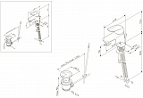 Смеситель Am.Pm Like F8082116 для раковины с донным клапаном фото 7