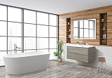 Тумба с раковиной BelBagno Albano-cer 102 подвесная фото 8