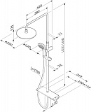 Душевая стойка Am.Pm Spirit V2.0 F0770A400 фото 8