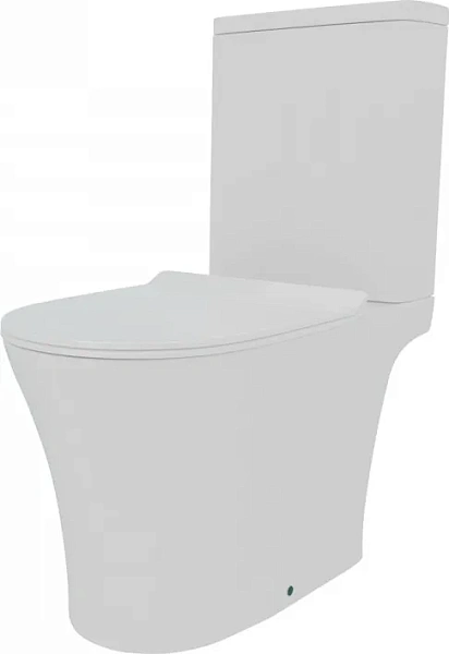 Унитаз-компакт Teymi Belinda Pro Vortex W00120 напольный безободковый с микролифтом фото 7