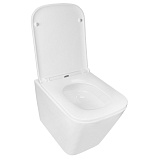 Унитаз Azario AZ-0052-UQ3 подвесной безободковый с сиденьем микролифт фото 2