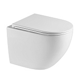 Унитаз Point Сатурн PN41901 подвесной безободковый с сиденьем микролифт фото 1