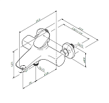 Комплект смесителей Am.Pm Spirit V2.0 F40970A00 для ванны с душем с душевым комплектом фото 5