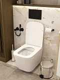 Унитаз Paomo Eva Pro PO-40307 подвесной безободковый с микролифтом фото 4