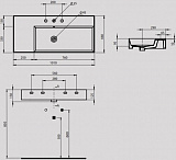 Раковина Tecla Twenty 101 см TW11011 фото 2