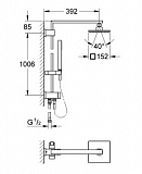 Душевая стойка Grohe Euphoria 27696000 фото 3