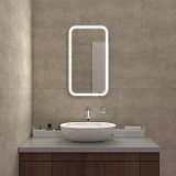 Зеркало Mixline Мальта 70x40 4660245996078 с подсветкой фото 3