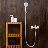 Смеситель OneLife by Orange P02-100w для ванны с душем фото 3