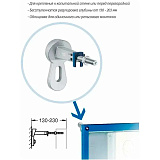 Система инсталляции Grohe Rapid Sl 38811KF0 для унитазов с черной матовой кнопкой смыва фото 8