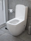Унитаз-компакт Watersense Mandy Vortex W01855 напольный безободковый с микролифтом фото 12