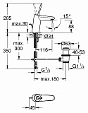 Смеситель Grohe Eurodisc Joy 23425LS0 для раковины фото 12