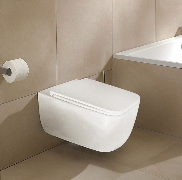 Унитаз Azario Flavia AZ-0076-UQ1 подвесной безободковый с сиденьем микролифт фото 11