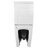 Унитаз-компакт Azario Quadro AZ-2175 UQ1 напольный безободковый с сиденьем микролифт фото 11