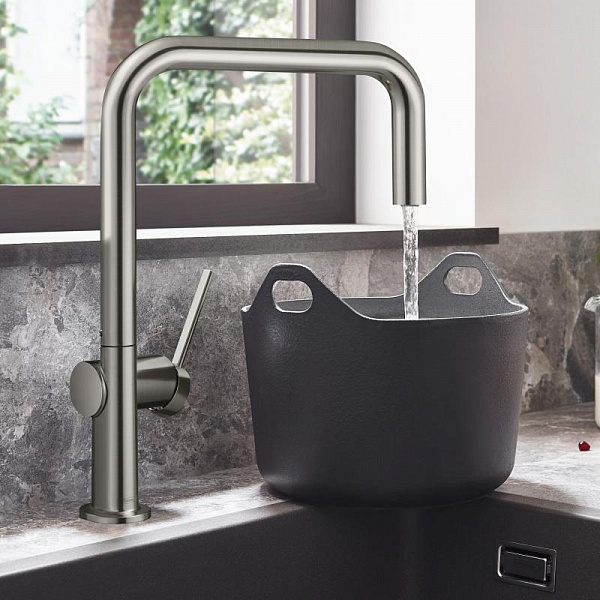 Смеситель Hansgrohe Talis M54 72806800 для кухонной мойки фото 3