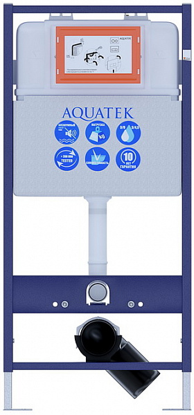 Инсталляция для унитаза Aquatek Standart 51 INS-0000001 фото 1