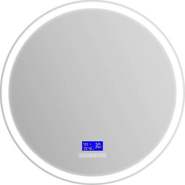Зеркало BelBagno Rng 80x80 SPC-RNG-800-LED-TCH-RAD с подсветкой фото 2