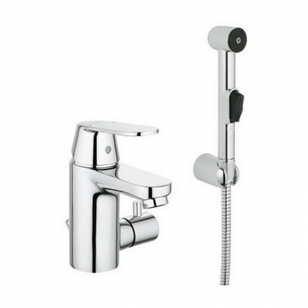 Смеситель Grohe Eurosmart Cosmopolitan 23433000 для раковины с гигиеническим душем фото 1