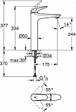 Смеситель Grohe Eurostyle 23719LS3 для раковины-чаши фото 6