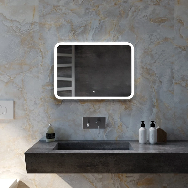 Зеркало Mixline Стив 70x50 4630104803700 с подсветкой фото 6