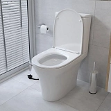 Унитаз-компакт Watersense Jessie Vortex W00092 напольный безободковый с микролифтом фото 5