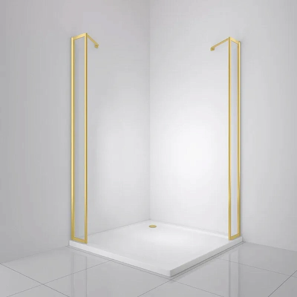 Боковая перегородка BelBagno Luce 20x195 LUCE-20-FIX-C-ORO фото 1