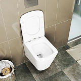 Унитаз Paomo Eva S PO-40302 подвесной безободковый с микролифтом фото 6