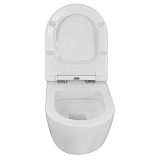 Унитаз Azario 87565 подвесной безободковый с сиденьем микролифт фото 4