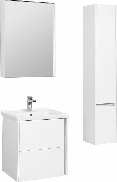 Зеркало-шкаф Акватон Стоун 60x83 см 1A231502SX010 правое с подсветкой фото 5