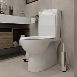 Унитаз-компакт Paomo Alina PO-40205 напольный безободковый с микролифтом фото 8