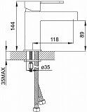 Смеситель Iddis Renior RENSB00i01 для раковины фото 2