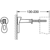 Система инсталляции Grohe Rapid Sl 38811KF0 для унитазов с черной матовой кнопкой смыва фото 11