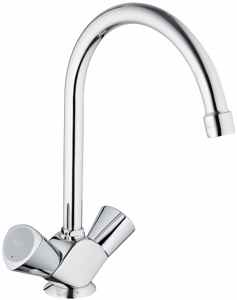 Смеситель Grohe Costa S 21257001 для раковины с донным клапаном фото 1