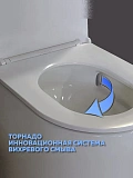 Унитаз-компакт Teymi Milana Vortex W00744 напольный безободковый с микролифтом фото 10