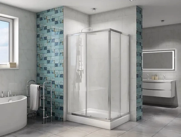 Душевой уголок BelBagno Due 120x80 DUE-AH-2-120/80-C-Cr фото 1