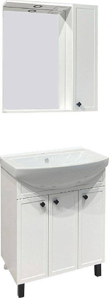 Мебель для ванной Runo Римини 75 напольная фото 2