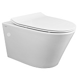 Унитаз Creo Ceramique CR1100NR подвесной безободковый с сиденьем микролифт фото 1