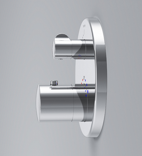 Термостат Am.Pm Like F8075600 для душа с внутренней частью фото 5