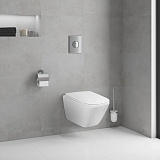 Унитаз Azario Pro PRO-002 подвесной безободковый с сиденьем микролифт фото 11