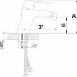 Смеситель Lemark Unit LM4508C для биде фото 4