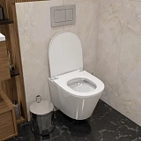 Унитаз Paomo Rita Pro PO-40202 подвесной безободковый с микролифтом фото 5